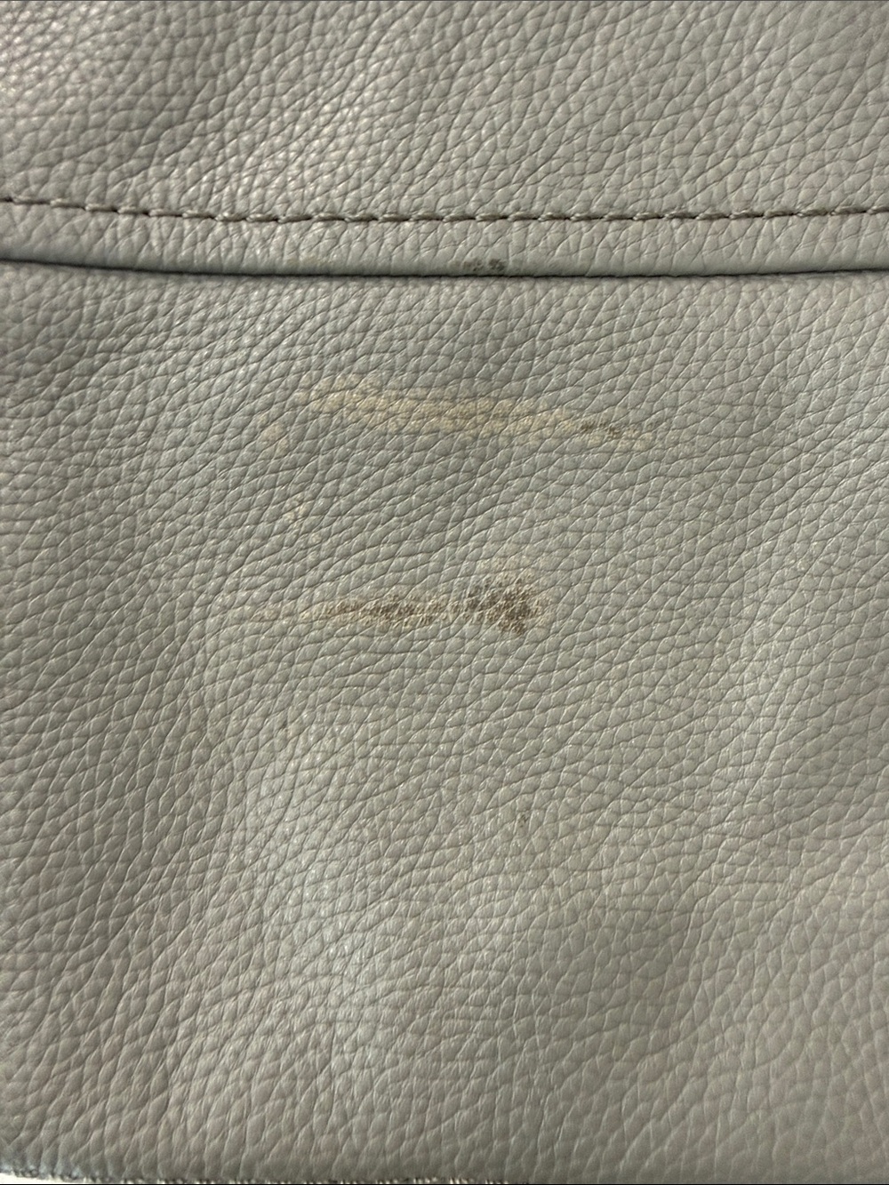 kate spade Gray Pebbled Leather Crossbody with Gold Hardware - Picture 7 of 9